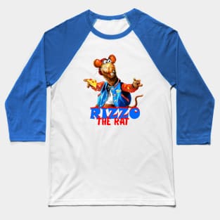 Rizzo The Rat Illustration - Muppets Baseball T-Shirt